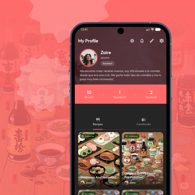 Descubre y conecta en Oishii